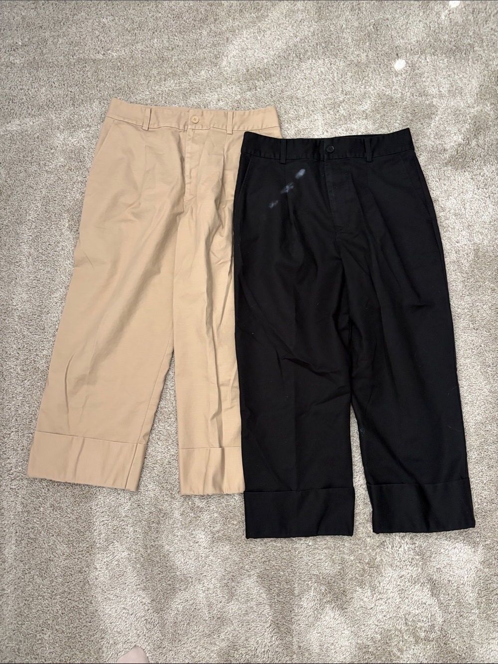 Lauren Ralph Lauren women’s size 12 Chino Pants in Black and Khaki